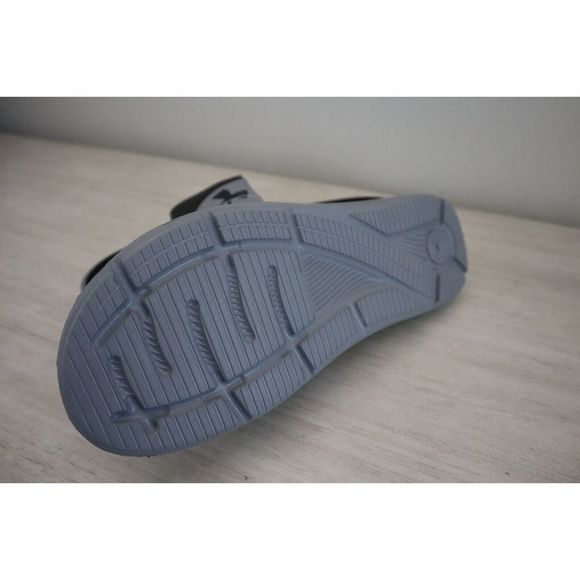 Under Armour 3022711 Men's Sz 13 Black/Steel UA Ignite VI Slide Athletic Sandals - Picture 4 of 5